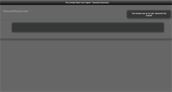Desktop Screenshot of fxinvestfund.com